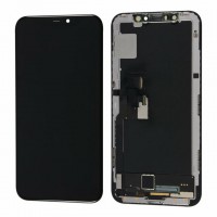 LCD displejs (ekrāns) Apple iPhone X with touch screen ZY INCELL 